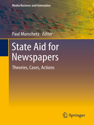 cover image of State Aid for Newspapers